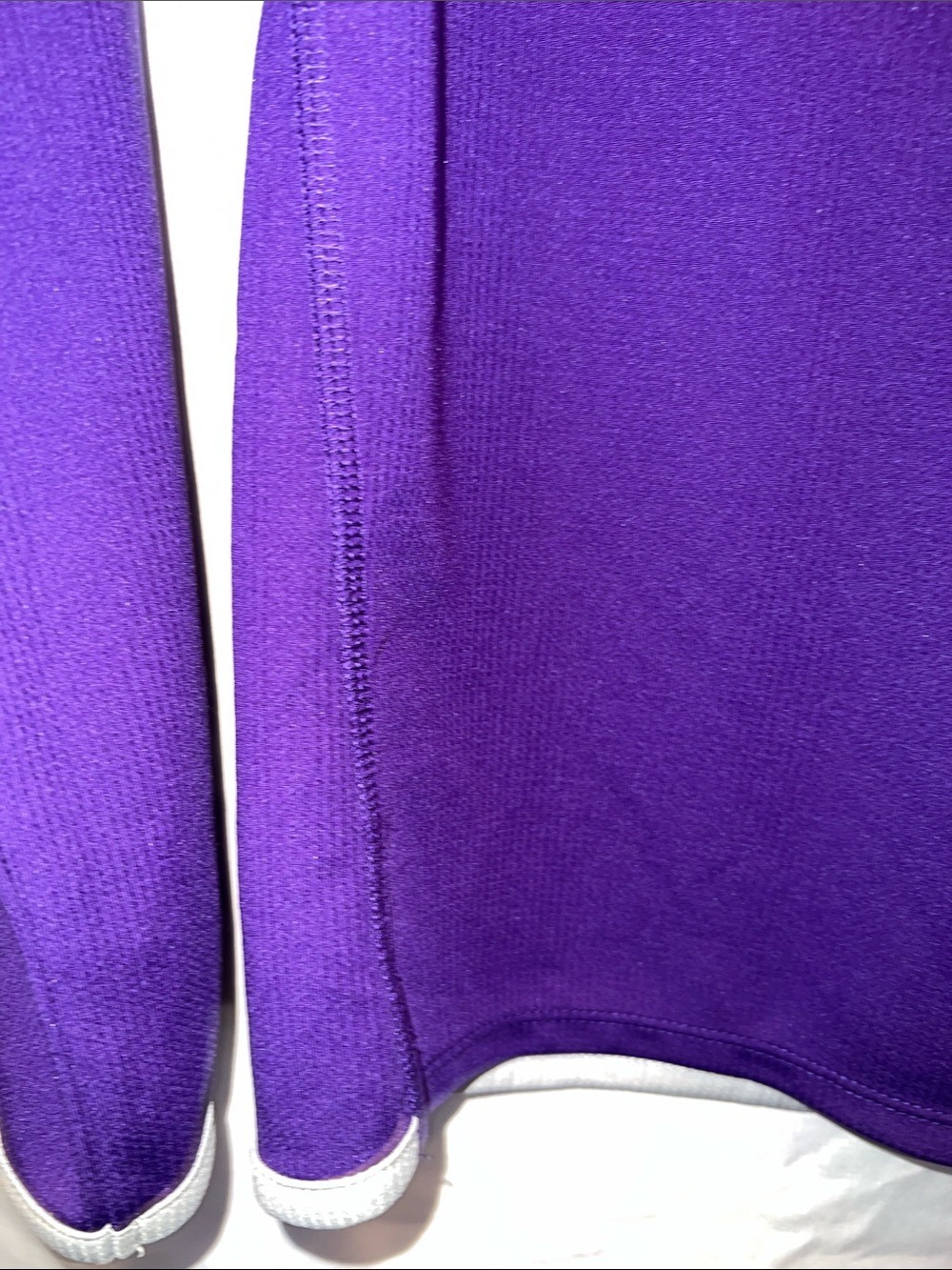 Washington’s Women's Purple Half-Zip Jersey with White Accent - (0018) - Picture 6 of 8